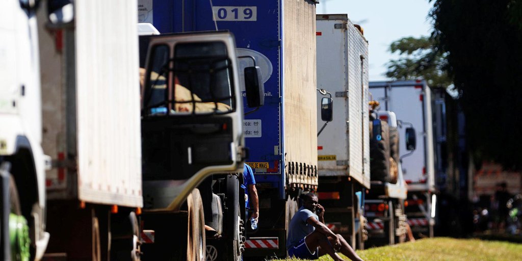 Greve dos caminhoneiros