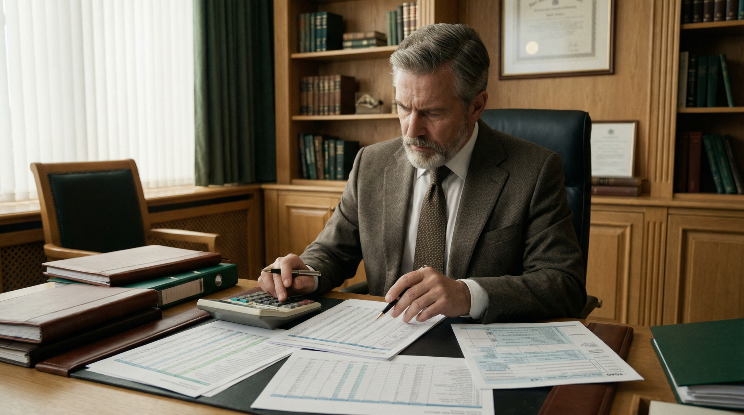 Profissional analisando gráficos de planejamento tributário 2026 — preparação para a reforma tributária CBS IBS